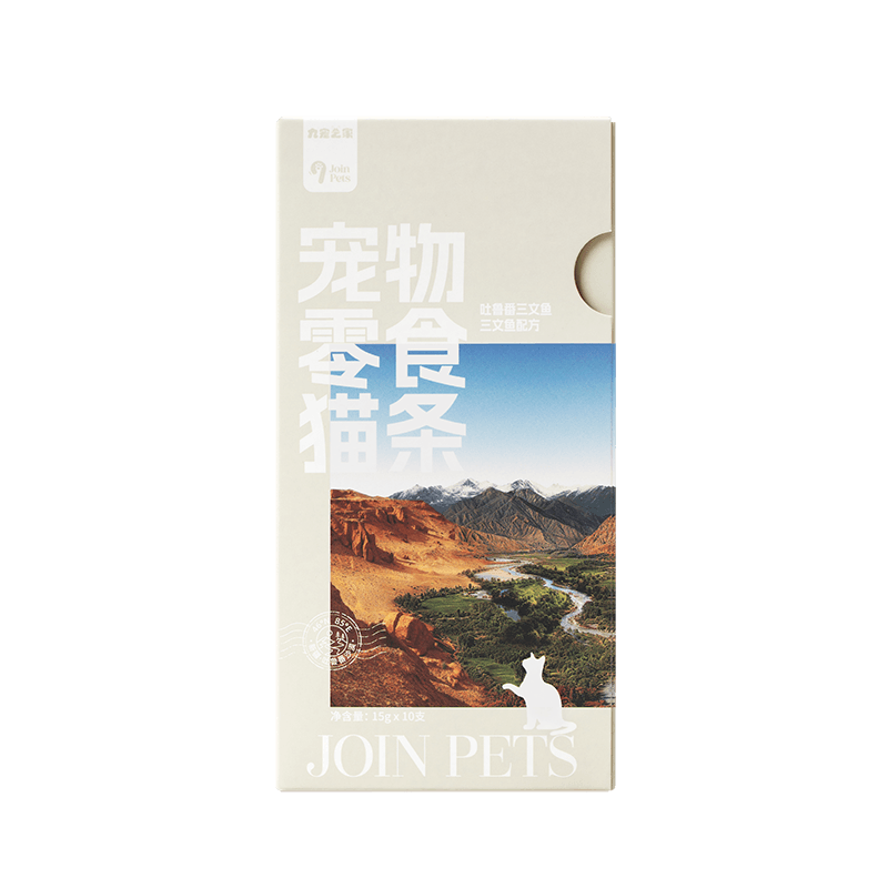新疆吐鲁番三文鱼零食猫条